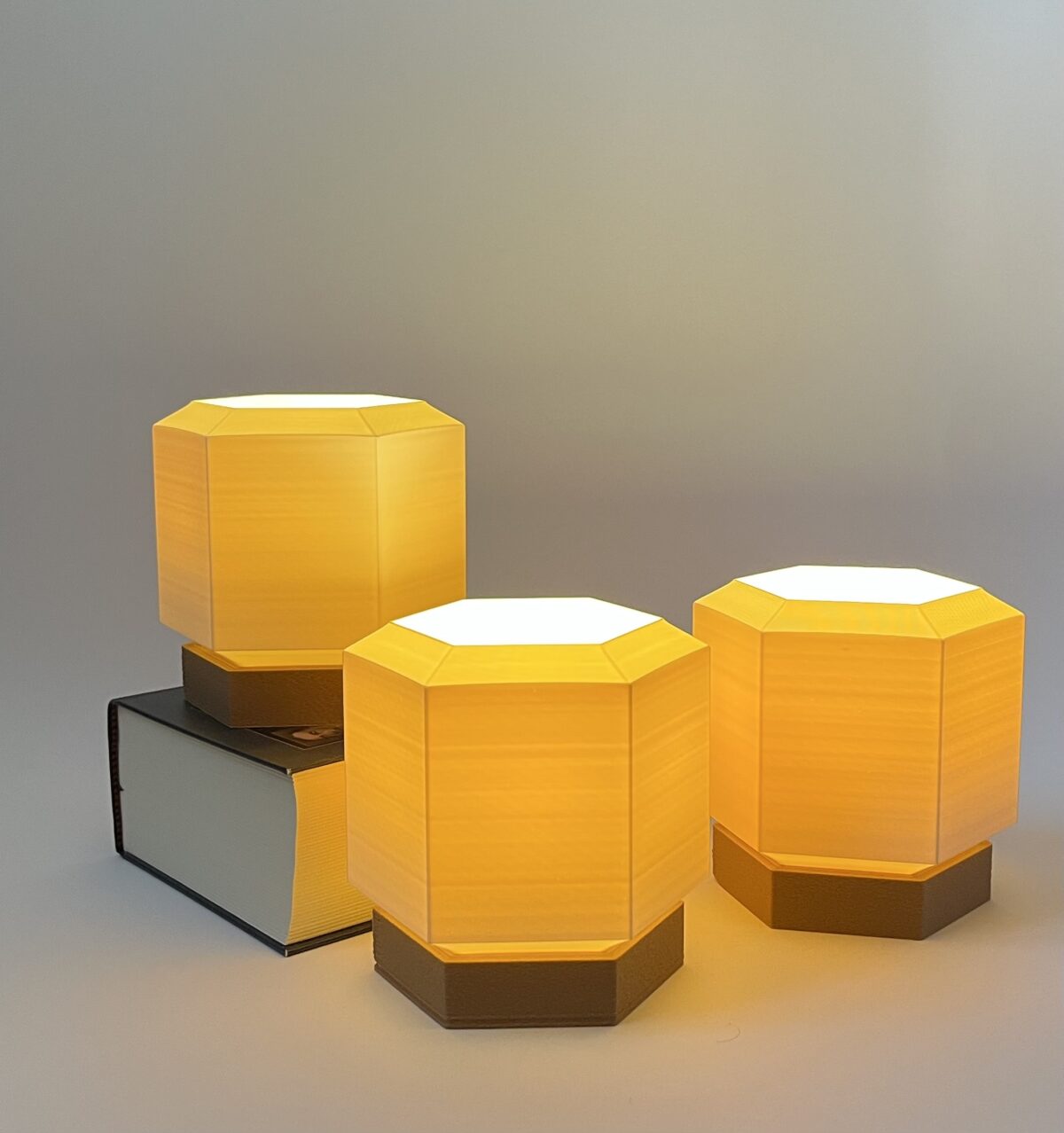 Lámpara portátil mini | pack de 3 | HEXA UNO mini